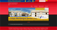 Desktop Screenshot of colegioprivadomonterrey.com